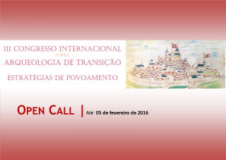 IIIº Congresso Internacional sobre Arqueologia de Transição: ESTRATÉGIAS DE POVOAMENTO