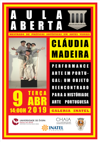 Aula Aberta por CLÁUDIA MADEIRA 