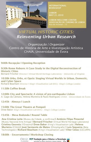 Virtual Historical Cities Workshop 