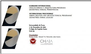 International Proceedings on Urban Creation and Architectonical Programme. Geometries, Forms, Legacies